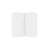 Eklipse Moonstone 24-in White Melamine 2-Door Corner Wall Cabinet 1 Eklipse Moonstone 24-in White Melamine 2-Door Corner Wall Cabinet -Deals Eclipse Kitchens Store 75396784 L