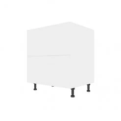 Eklipse Moonstone 30-in White Melamine 2-Drawer Base Cabinet
