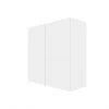 Eklipse by EBSU Moostone Wall Cabinet - 2 Doors 30-in White -Deals Eclipse Kitchens Store 75396789 L