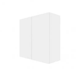 Eklipse by EBSU Moostone Wall Cabinet - 2 Doors 30-in White