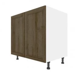 Eklipse Ruby 35.88-in x 34.75-in x 24.38-in Particleboard 2-Door Kitchen Base Cabinet
