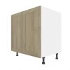 Eklipse Coral 33.06-in x 34.75-in x 24.38-in Particleboard 2-Door Kitchen Base Cabinet -Deals Eclipse Kitchens Store 75396815 L