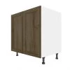 Eklipse Ruby 33.06-in x 34.75-in x 24.38-in Particleboard 2-Door Kitchen Base Cabinet 2 Eklipse Ruby 33.06-in x 34.75-in x 24.38-in Particleboard 2-Door Kitchen Base Cabinet -Deals Eclipse Kitchens Store 75396821 L