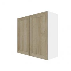 Eklipse Coral 33.06-in x 30.25-in x 12,38 po Particleboard 2-Door Kitchen Wall Cabinet