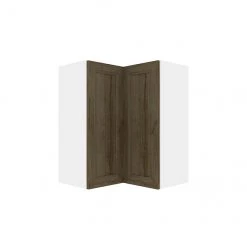 Eklipse Ruby 24.25-in x 30.25-in x 24.25-in Particleboard 2-Door Kitchen Wall Corner Cabinet