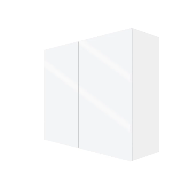 Eklipse Topaz 35.88-in x 30.25-in x 12.38-in Particleboard 2-Door Kitchen Wall Cabinet 3 Eklipse Topaz 35.88-in x 30.25-in x 12.38-in Particleboard 2-Door Kitchen Wall Cabinet