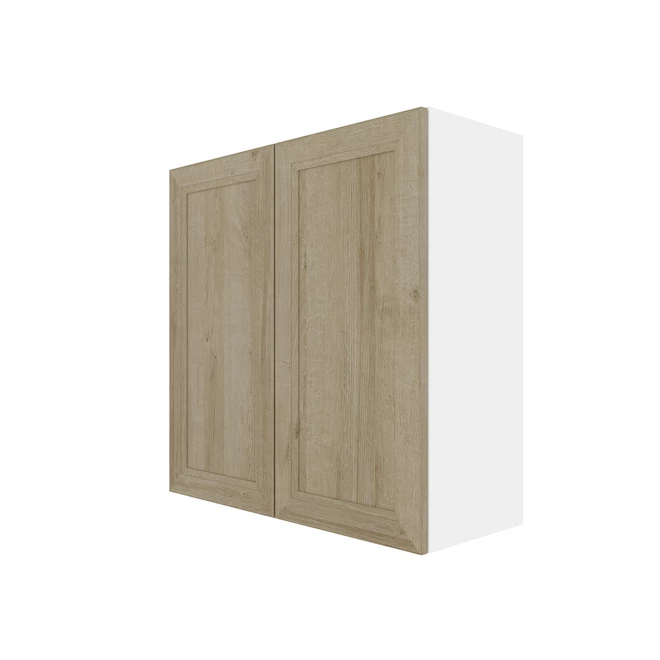 Eklipse Coral 30.25-in x 30.25-in x 12.38-in Particleboard 2-Door Kitchen Wall Cabinet 3 Eklipse Coral 30.25-in x 30.25-in x 12.38-in Particleboard 2-Door Kitchen Wall Cabinet