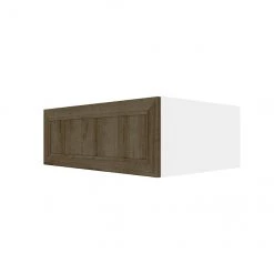 Eklipse Ruby 33.06-in x 12-in x 24.38-in Particleboard 2-Door Refrigerator Wall Cabinet