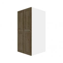 Eklipse Ruby 23.94-in x 49-in x 24.38-in Particleboard 4-Door Top Pantry Cabinet