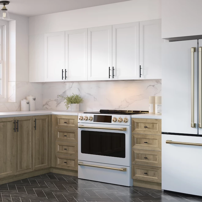 Eklipse Coral 24-in x 34.75-in x 0.63-in Finishing Base Cabinet and Dishwasher Panel 6 Eklipse Coral 24-in x 34.75-in x 0.63-in Finishing Base Cabinet and Dishwasher Panel - Image 4