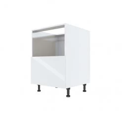 Deals Eclipse Kitchens Store 9 Eklipse Topaz 23.94-in x 34.75-in x 24.38-in Particleboard 1-Drawer Microwave Base Cabinet