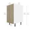 Eklipse Coral 17.94-in x 34.75-in x 24.38-in Particleboard 1-Door Kitchen Base Cabinet 7 Eklipse Coral 17.94-in x 34.75-in x 24.38-in Particleboard 1-Door Kitchen Base Cabinet -Deals Eclipse Kitchens Store 75396872b L